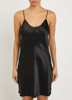 Olivia Von Halle Venus Silk Night Dress Black