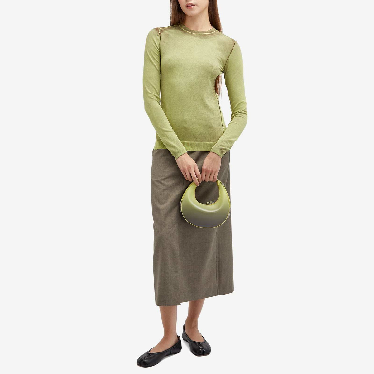 OSOI TONI HOBO / SAGE GREEN オソイ トニホーボー OSOI Toni Mini Shoulder Bag | Urban Outfitters