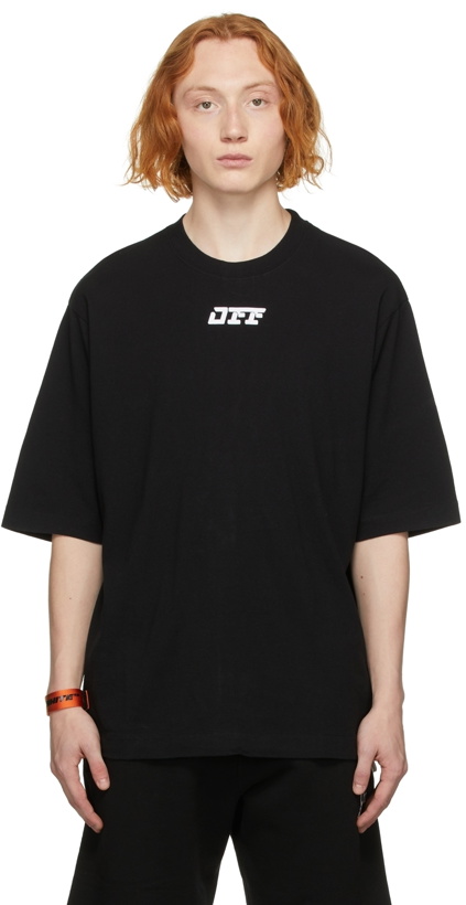 Photo: Off-White Black & White 90s Logo T-Shirt