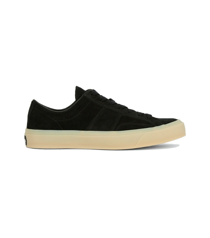 Photo: Tom Ford - Cambridge suede sneakers