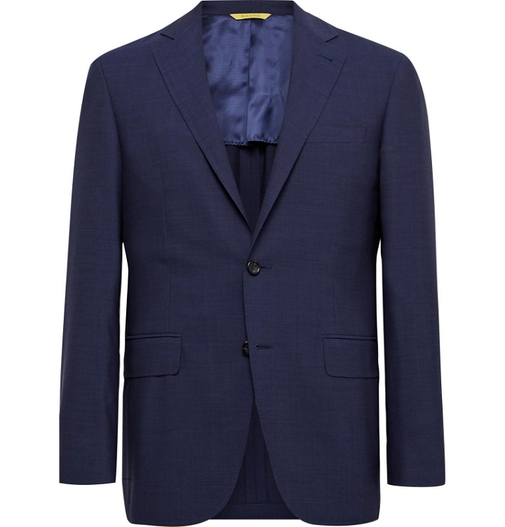 Photo: Canali - Navy Kei Impeccabile 2.0 Suit Jacket - Blue