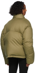 AMBUSH Green Down Kimono Jacket