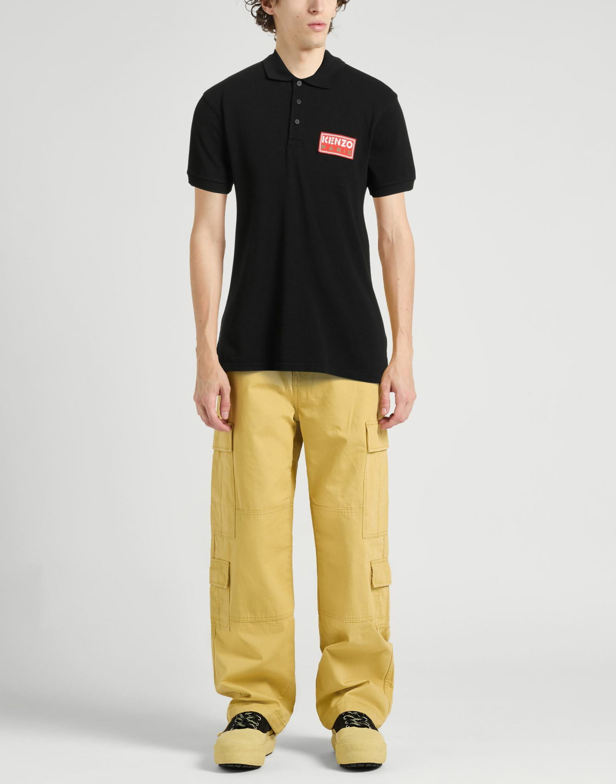 Kenzo Mens Polo shirt in Black