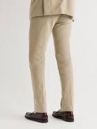 Massimo Alba - Mauko Straight-Leg Cotton-Corduroy Suit Trousers - Neutrals