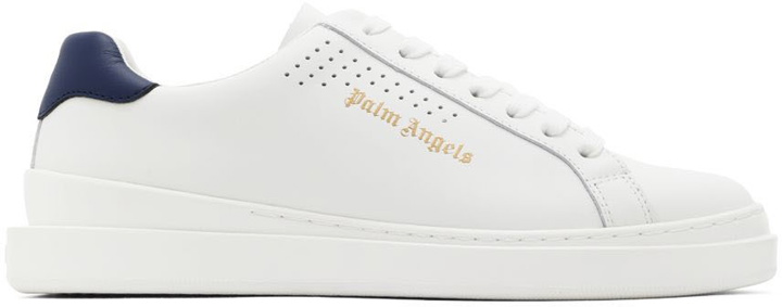 Photo: Palm Angels Navy Palm Two Sneakers