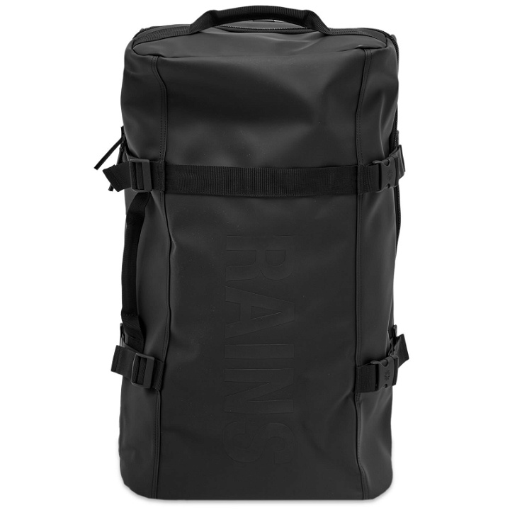 Photo: Rains Men's Travel Bag in Black
