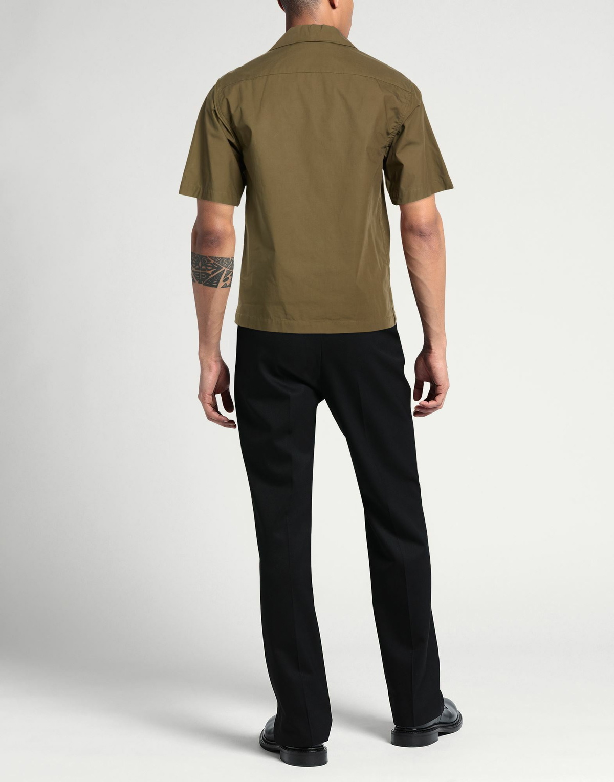 Modes Mens Shirt Military in Green