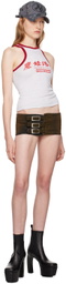 Mowalola SSENSE Exclusive Gray 'Mowalola Forever' Tank Top