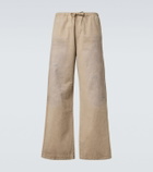 Acne Studios Cotton twill wide-leg pants