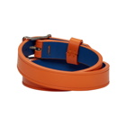 Maison Margiela Orange Double Wrap Bracelet