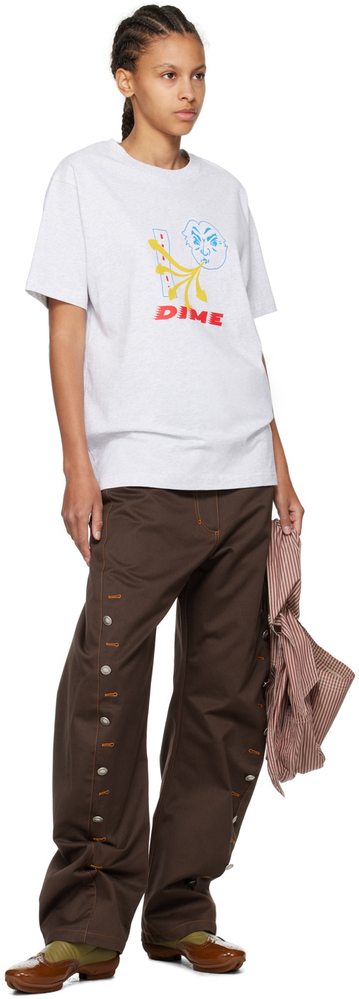 Dime Gray Windy T-Shirt Dime