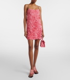 Valentino Garavani VSling Mini sequined top-handle bag