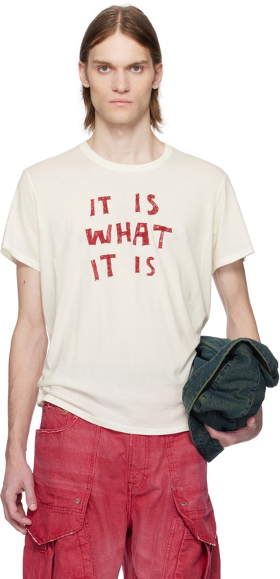 Photo: R13 Off-White 'It Is What It Is' Boy T-shirt