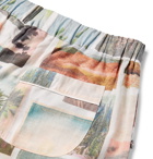 Desmond & Dempsey - Printed Cotton Pyjama Shorts - Multi
