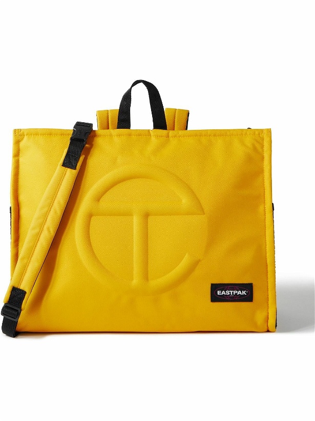 Photo: Eastpak - Telfar Large Convertible Logo-Embossed Shell Tote Bag