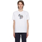 PS by Paul Smith White Zebra Icon T-Shirt