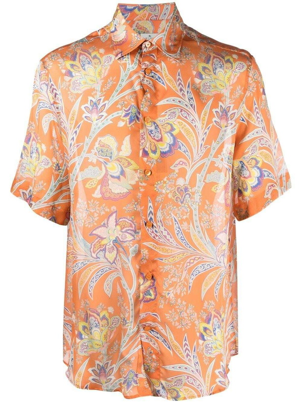 Photo: ETRO - Printed Silk Shirt