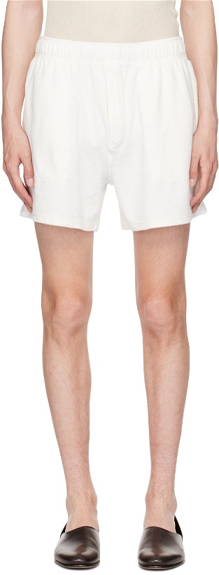 Photo: Bode Off-White Boston Shorts