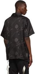 mastermind WORLD Black Silk Shirt