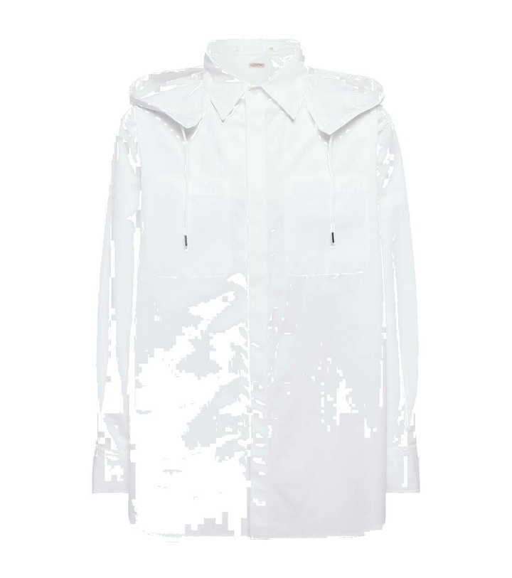 Photo: Valentino Hooded cotton shirt