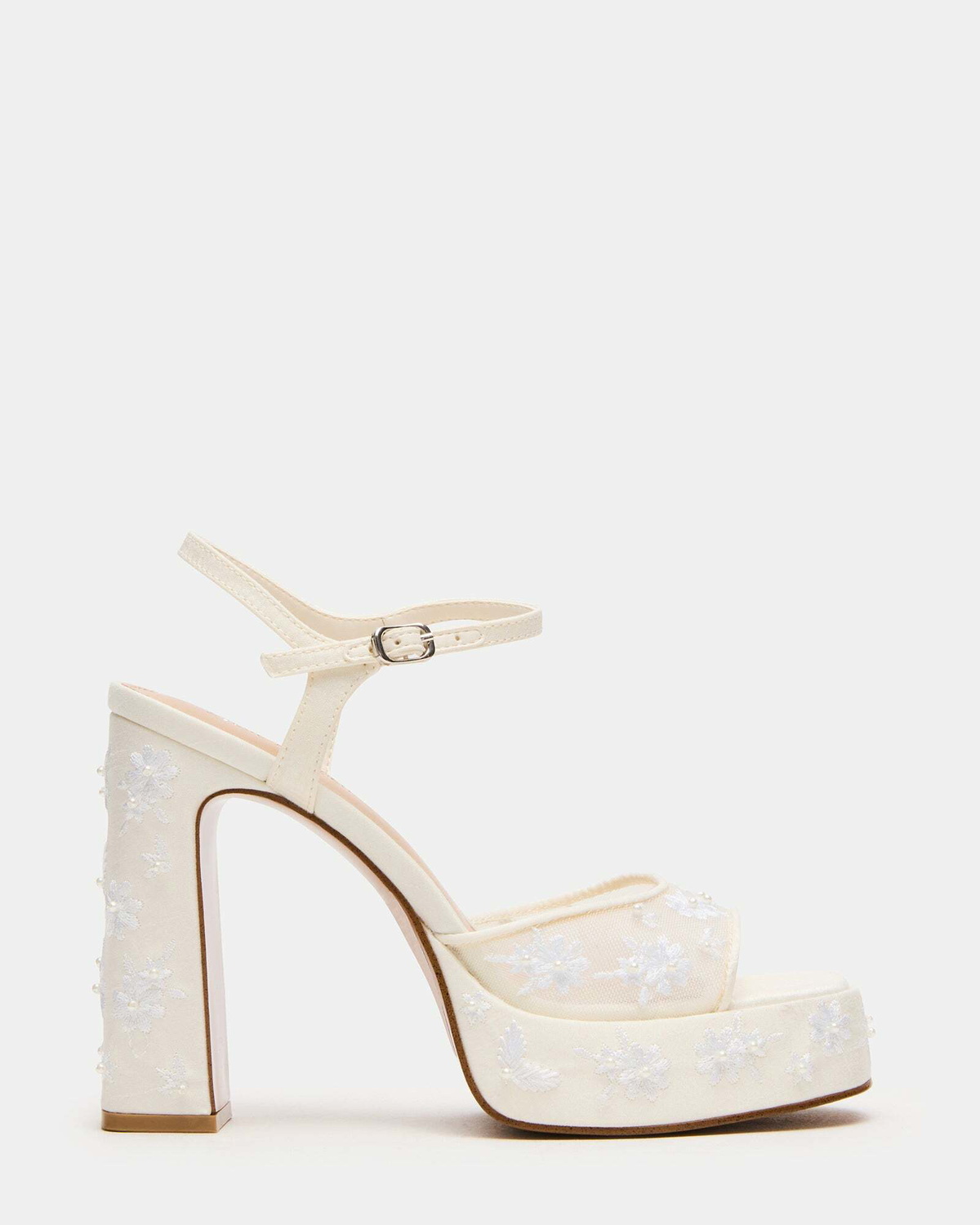Steve Madden Liandra-E Heels in White