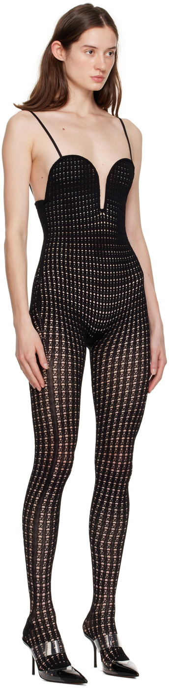 ALAÏA Black Vienne Jumpsuit ALAÏA
