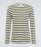 Jil Sander - Striped cotton jersey top