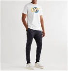 Nike - Embroidered Printed Cotton-Jersey T-Shirt - White