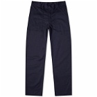 Stan Ray Men's Taper Fit 4 Pocket Fatigue Pants in Navy Twill