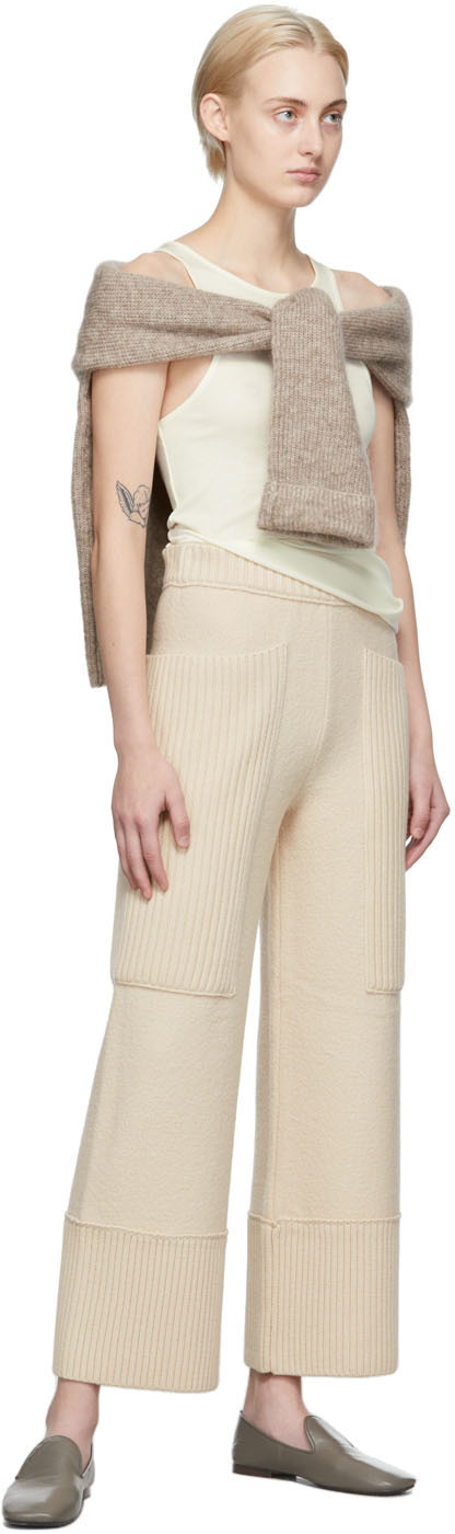 by Malene Birger Off-White Amieeh Racer Tank Top