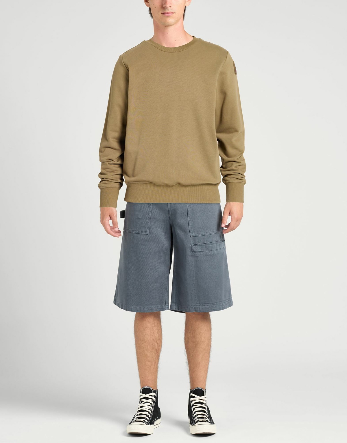 Parajumpers Mens Sweatshirt Khaki