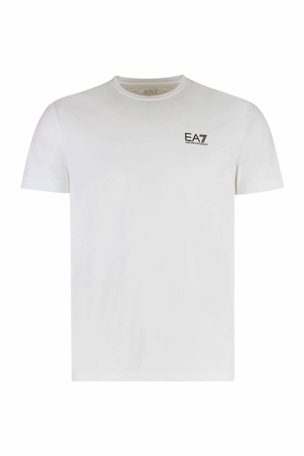 EA7 Logo Cotton T-shirt