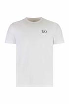 EA7 Logo Cotton T-shirt