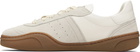 Acne Studios White Lace-Up Sneakers