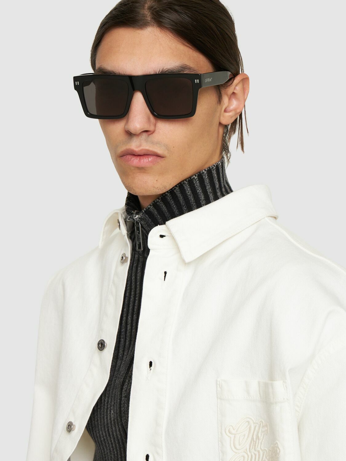 OFF-WHITE - Lawton Acetate Sunglasses