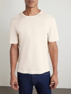 Loro Piana - Mazzorbo Silk and Cotton-Blend Jersey T-Shirt - Neutrals