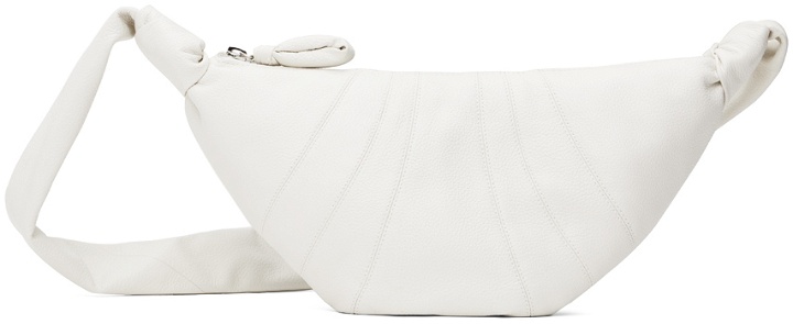 Photo: LEMAIRE White Small Croissant Bag