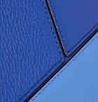Loewe - Puzzle Full-Grain Leather Billfold Wallet - Blue