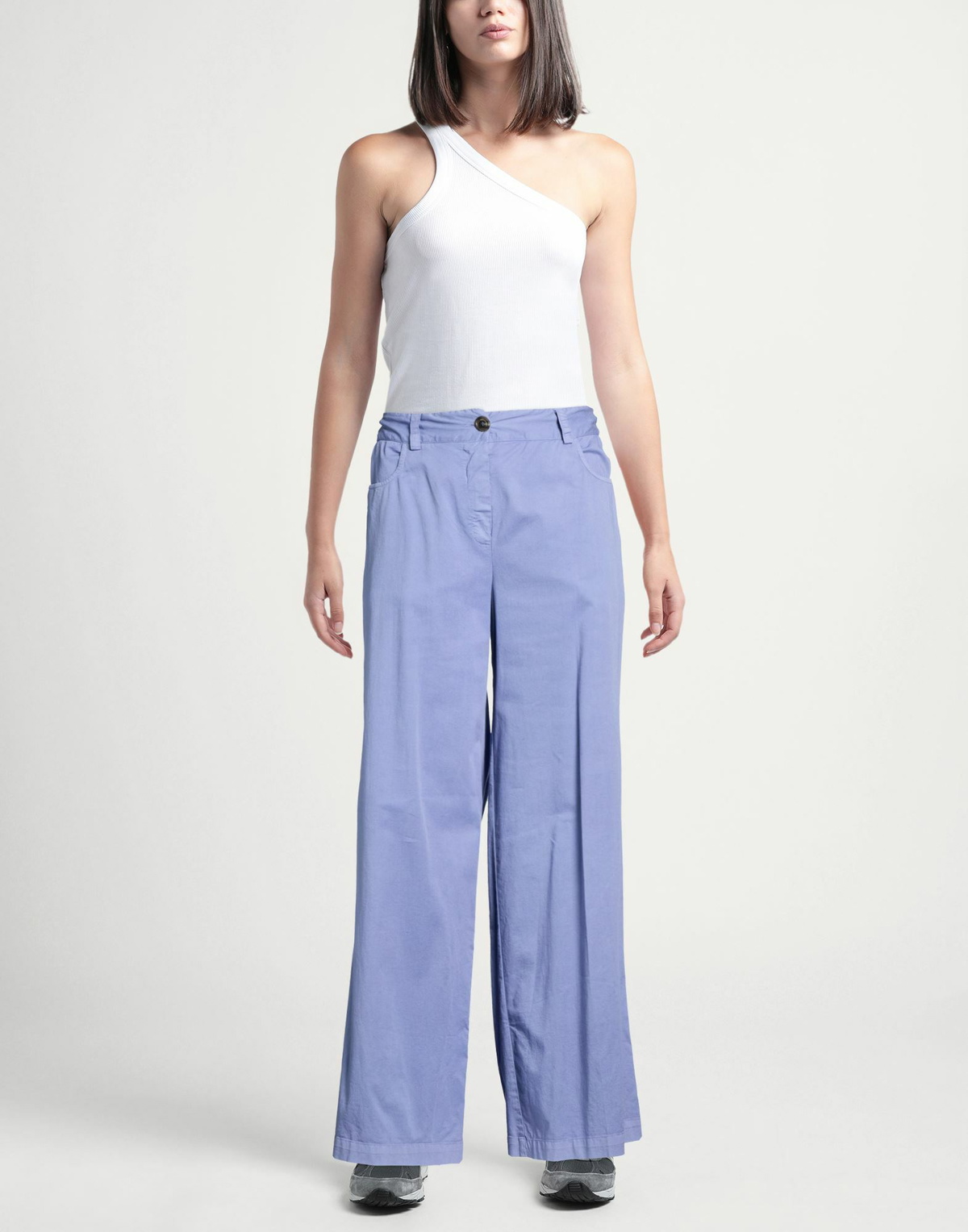 Alessia Santi Womens Pants Light in Blue
