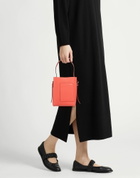 Valextra Borsa Secchiello Piccola Soft Womens Shoulder bag Coral