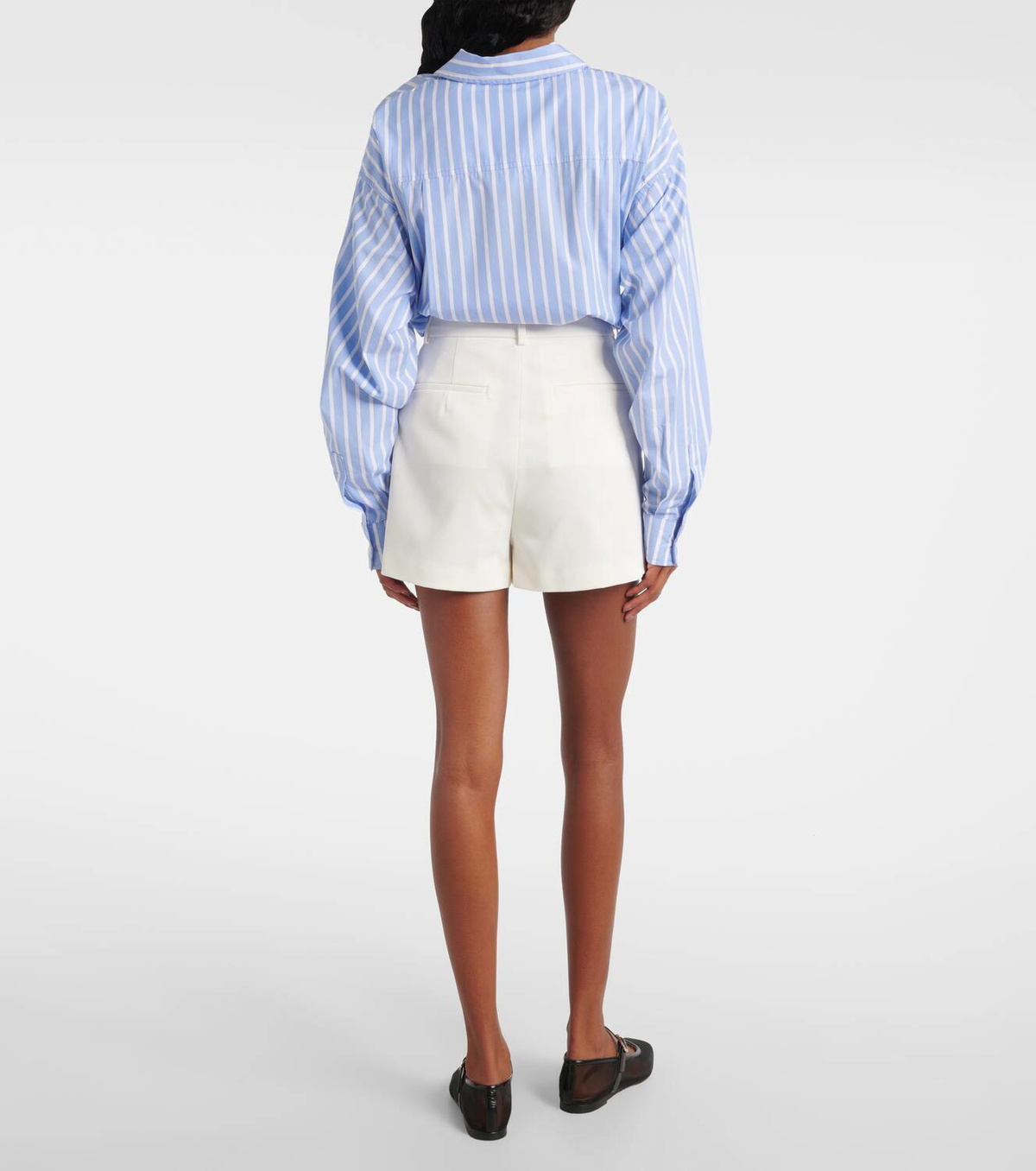 Sportmax Unico 12 cotton-blend bermuda shorts