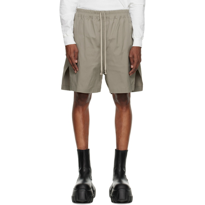 Photo: Rick Owens Taupe Tower Boxers Shorts