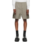 Rick Owens Taupe Tower Boxers Shorts