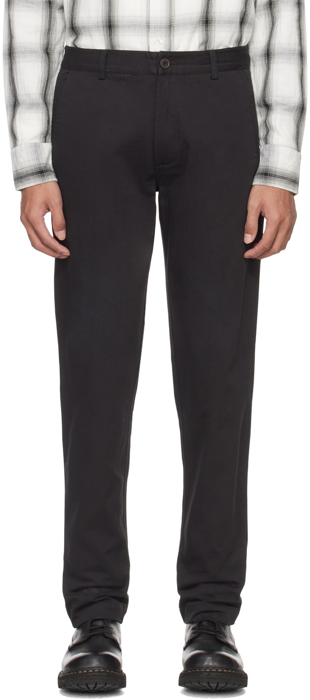 Universal Works Black Aston Trousers Universal Works