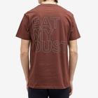 Over Over Men's Eat my Dust Easy T-Shirt in Brown