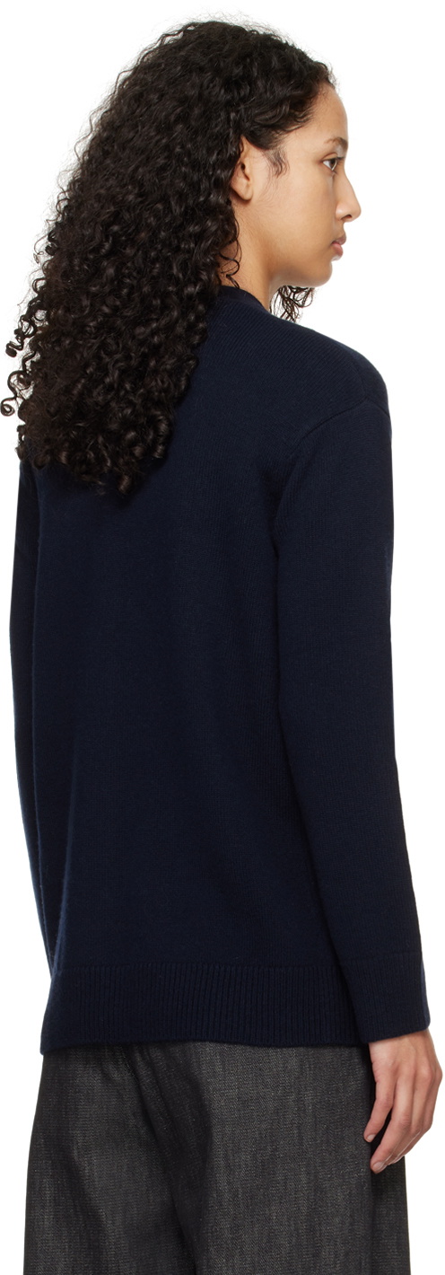 S Max Mara Navy Knitted