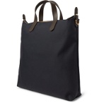 Mismo - Leather-Trimmed Nylon Tote Bag - Blue
