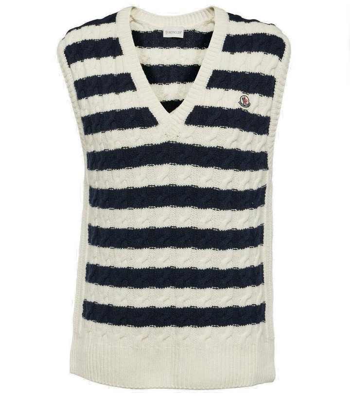 Photo: Moncler Wool sweater vest
