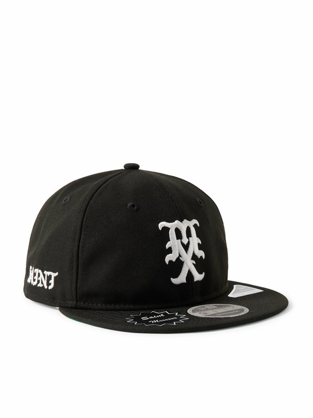 Photo: SAINT Mxxxxxx - New Era Logo-Embroidered Twill Baseball Cap