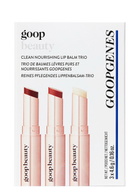 Goop Clean Nourishing Lip Balm Trio - Clear, Garnet & Rose